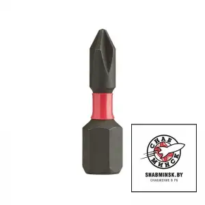 купить Бита MILWAUKEE Shockwave Impact Duty PH2 25 мм