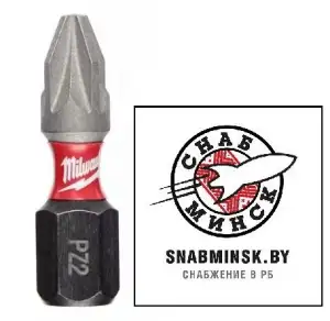 купить Бита ударная для шуруповёрта SHOCKWAVE PZ3 25 мм (25 шт.), MILWAUKEE