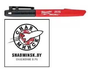 купить Маркер INKZALL для стройплощадки тонкий 1шт, MILWAUKEE