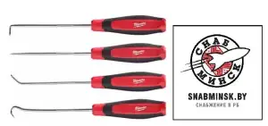 купить Набор Крюков и Шил (4шт) (автомеханика), 4PCS HOOK + PICK SET -1PC, MILWAUKEE