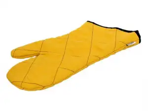 купить Кухонная рукавица удлиненная Assol, желтый, BEROSSI (Состав ткани: 35% хлопок, 65% полиэстер)