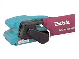 купить Ленточная шлифмашина MAKITA 9910 K в чем. (650 Вт, лента 76х457 мм)