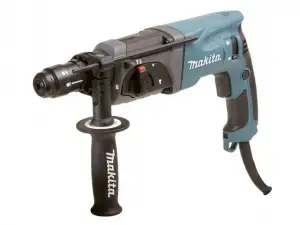 купить Перфоратор MAKITA HR 2470 FT в чем. (780 Вт, 2.7 Дж, 3 реж., патрон SDS-plus, быстросъемн., БЗП в комплекте, вес 2.8 кг)