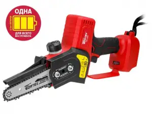 купить Аккумуляторная мини-пила WORTEX CEC 2518 ALL1 в кор. (18В, БЕЗ АКБ, шина 10 см, 1/4')