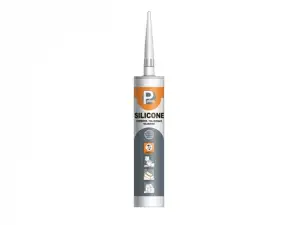 купить Герметик силиконовый санитарный P PLUS 'Silicone Sanitary' (прозр.) 280мл