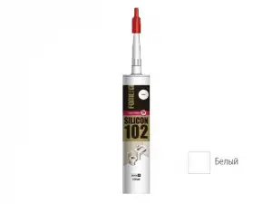 купить Герметик силиконовый санитарный FOME FLEX "SANITARY SILICON 102" (бел.) 310мл