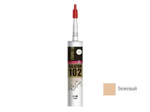 купить Герметик силиконовый санитарный FOME FLEX "SANITARY SILICON 102" (беж.) 310мл