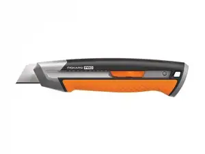 купить Нож с выдвижным, сменным лезвием 25мм CarbonMax FISKARS