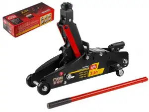купить Домкрат подкатной 2,5т h385 с фиксатором STARTUL AUTO (ST8014-06) (h min 140мм, h max 385мм)