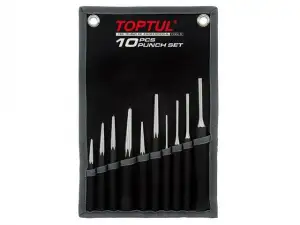 купить Набор выколоток 10шт на полотне TOPTUL