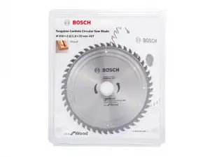 купить Диск пильный 200х32 мм 48 зуб. по дереву ECO WOOD BOSCH ( твердоспл. зуб)