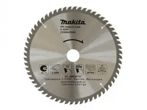 купить Диск пильный 235х30/25 мм 60 зуб. по дереву MAKITA