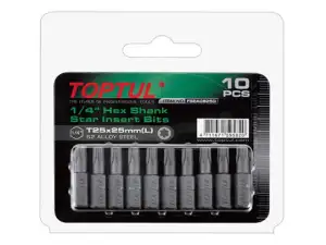 купить Насадка TORX T25*25 1/4" 10шт блистер TOPTUL