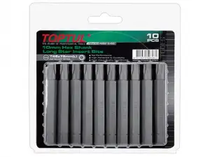 купить Насадка TORX T45 75мм LONG 10шт блистер TOPTUL