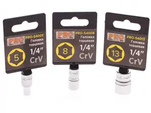 купить Головка 1/4" 4мм 6гр. PRO STARTUL (PRO-54004)