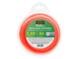 купить Леска ф 2.4 мм х 44 м кругл. сеч. STARTUL GARDEN