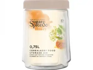 купить Банка для сыпучих продуктов Honey 0,75 л, латте, SUGAR&SPICE