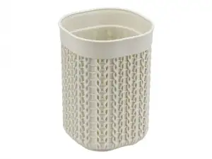 купить Стакан ВЯЗАНИЕ (белый ротанг) IDEA