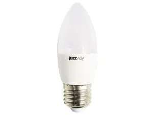 купить Лампа светодиодная C37 СВЕЧА 8Вт PLED-LX 220-240В Е27 5000К JAZZWAY (60 Вт  аналог лампы накаливания, 640Лм,холодный)