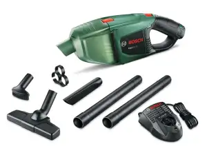 купить Аккум. пылесос BOSCH EasyVac 12 в кор. + аксессуары (12.0 В, 1 акк., 2.5 А/ч, Li-Ion, 0,35 л, класс: L, самоочистка: нет)