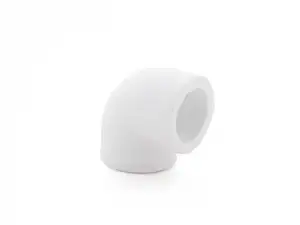 купить Колено ПП 25х90 бел. РТП (Угольник) (РосТурПласт)