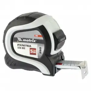 купить Рулетка Extra Wide,5 м x 27 мм,двухкомпонентный корпус,Pro Matrix
