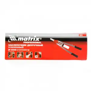 купить Заклепочник двуручный, для заклепок 3.2-4.0-4.8-6-6,4 мм Matrix Professional