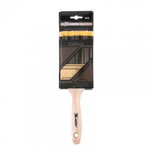 купить Кисть плоская Golden 3", искусственная щетина, деревянная ручка MTX