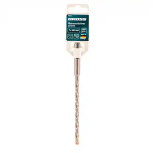 купить Бур по бетону QUADRO, 7 x 160 мм, SDS PLUS Gross