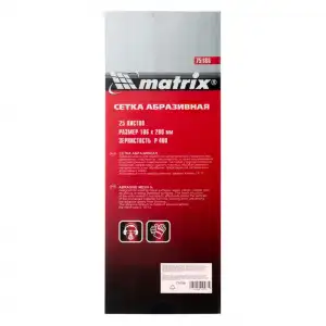 купить Сетка абразивная, P 400, 106 х 280 мм, 25 шт Matrix