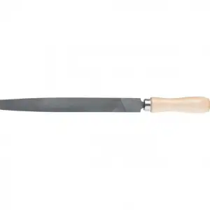 купить Напильник плоский, 250 мм, деревянная ручка Сибртех