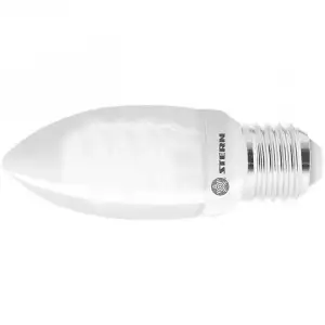 купить Лампа компактная люминесцентная свечка, 9 W, 2700K, E27, 8000ч Stern