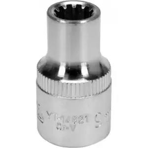 купить Головка торцевая spline 1/2" 6гр.  9мм L38мм CrV на держателе "Yato"