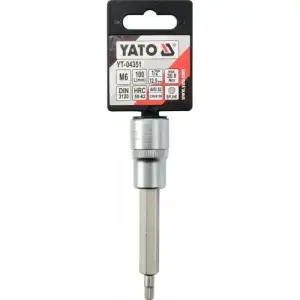 купить Головка 1/2"- вставка  M6 L100мм "Yato"