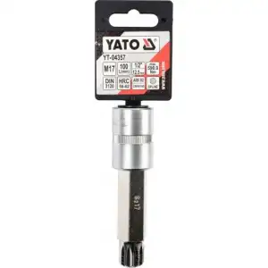 купить Головка 1/2"- вставка M17 L100мм "Yato"