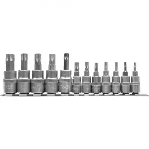 купить Головки-вставки набор 1/4" и 3/8" TORX (12шт) CrV "Yato"