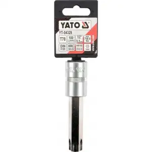 купить Головка 1/2" - вставка  T70 L100мм "Yato"