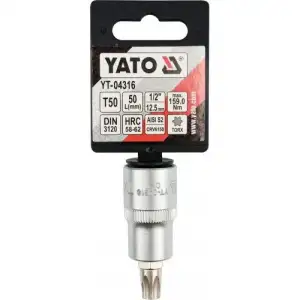 купить Головка 1/2" - вставка T50 L55мм "Yato"