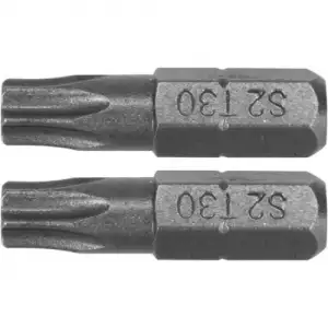 купить Бита TORX T30х25мм 1/4" (2шт) AlSl S2 "Yato"
