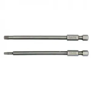 купить Биты TORX sec. T10, T25 1/4"х100мм (2шт) S2 HRC58-62 "Yato"