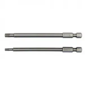 купить Биты TORX sec. T15, T27 1/4"х100мм (2шт) S2 HRC58-62 "Yato"