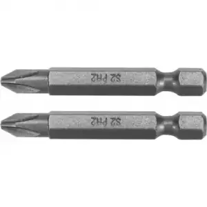 купить Бита PH2х50мм 1/4" (2шт) AlSl S2 "Yato"