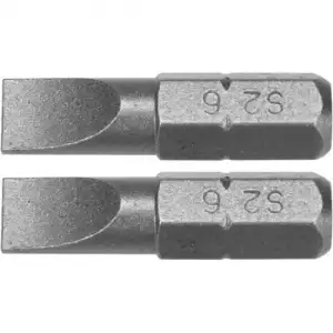 купить Бита 6х25мм 1/4" (2шт) AlSl S2 "Yato"