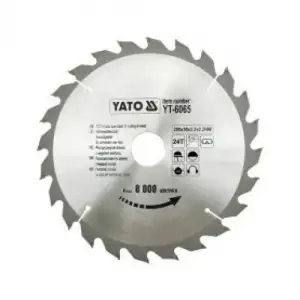 купить Диск пильный по дереву 160/20 18T с твердосплавными напайками "Yato"