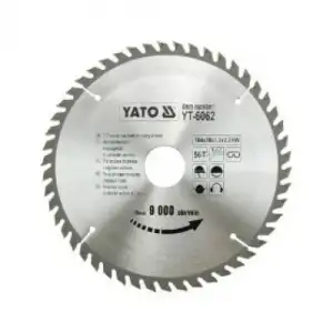 купить Диск пильный по дереву 184/30 50T с твердосплавными напайками "Yato"