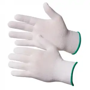 купить GWARD Touch Перчатки нейлоновые белого цвета без покрытия (размер 10 (XL))
