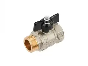 купить Кран шаровый 1' стандарт нар.-вн. бабочка General Fittings
