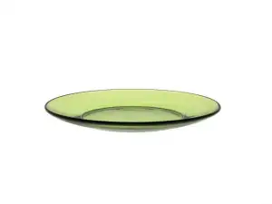 купить Тарелка десертная стеклянная, 190 мм, серия Lys Green, DURALEX (Франция)