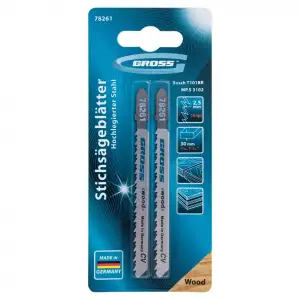 купить Полотна для электролобзика по дереву, 2 шт, ( 3102-T101BR ) Gross