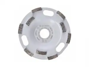 купить Алмазная чашка 125х22,23 мм по бетону двурядная EXPERT FOR CONCRETE BOSCH ( для быстрого шлифования)